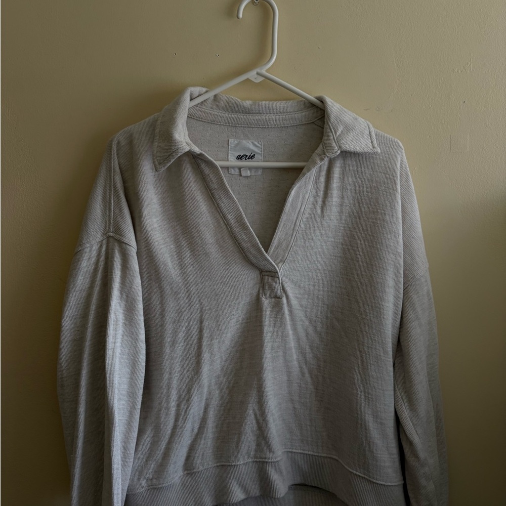 Aerie Cream Sweater for Women